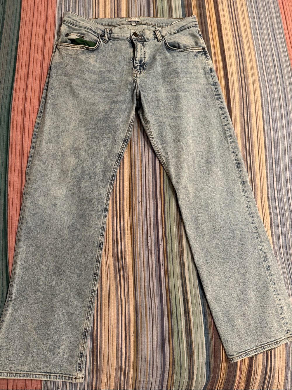 Tecovas Light Blue Straight Leg Jeans